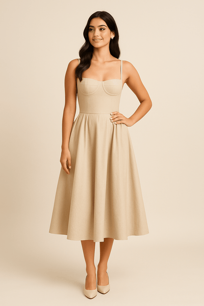 Harmelle | Robe d'été à décolleté en V pour femmes