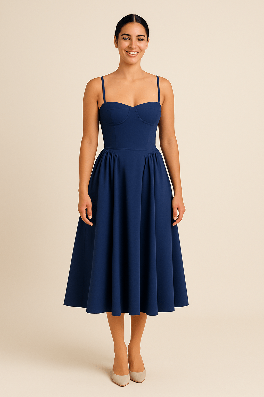 Harmelle | Robe d'été à décolleté en V pour femmes