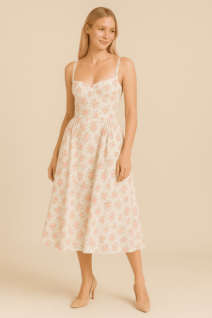 Harmelle | Robe d'été à décolleté en V pour femmes