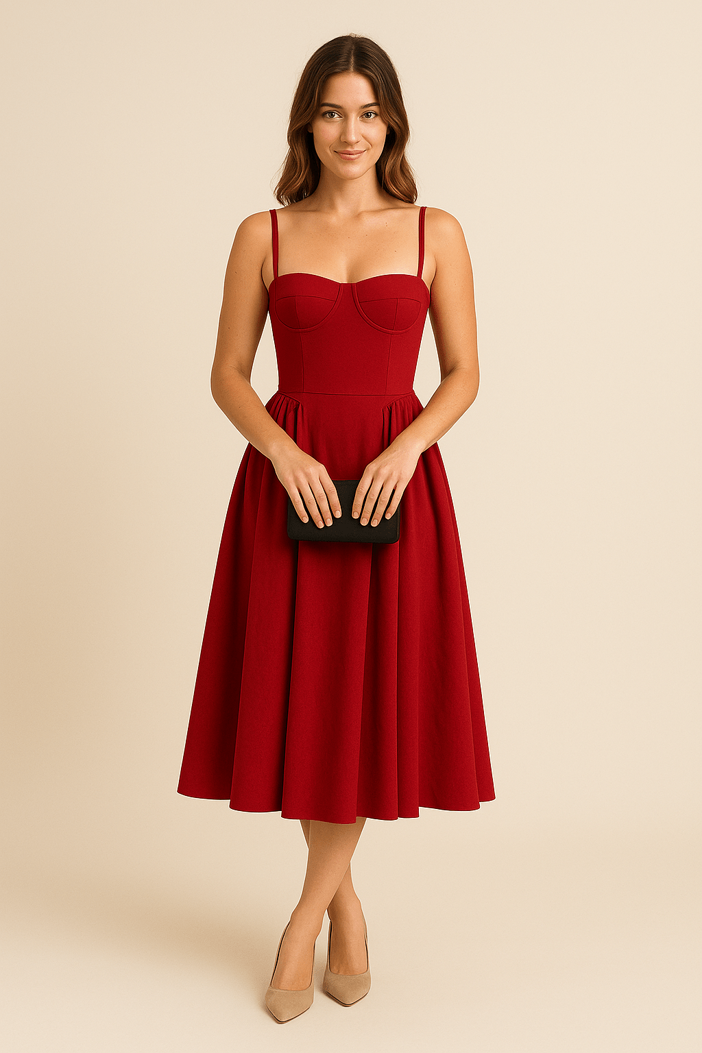Harmelle | Robe d'été à décolleté en V pour femmes
