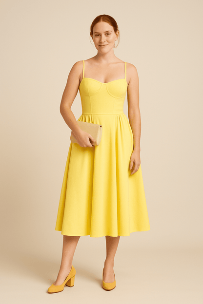 Harmelle | Robe d'été à décolleté en V pour femmes
