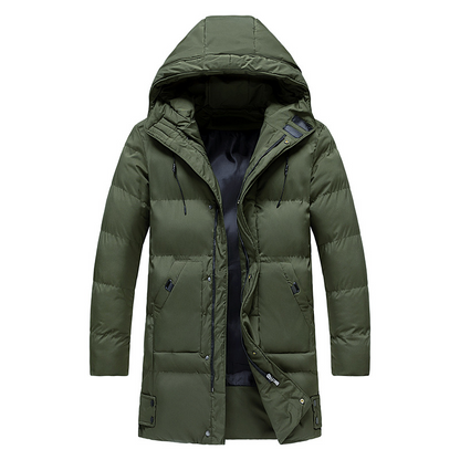 Stanley | Manteau d'hiver long élégant pour hommes