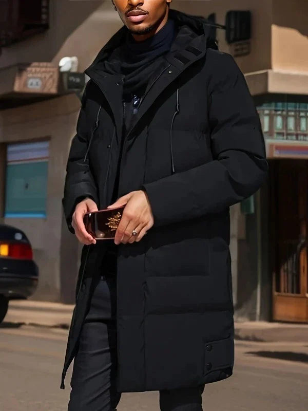 Stanley | Manteau d'hiver long élégant pour hommes