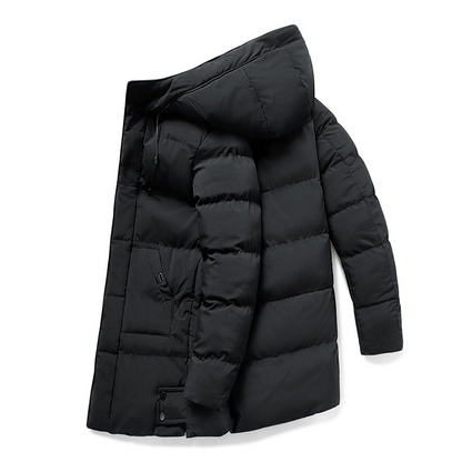 Stanley | Manteau d'hiver long élégant pour hommes