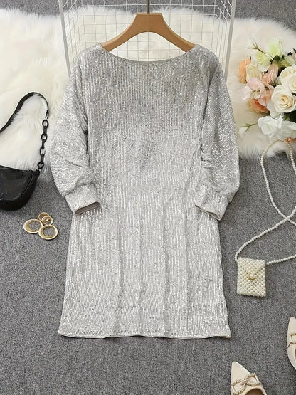 Xenara | Robe de fête à sequins pour femmes