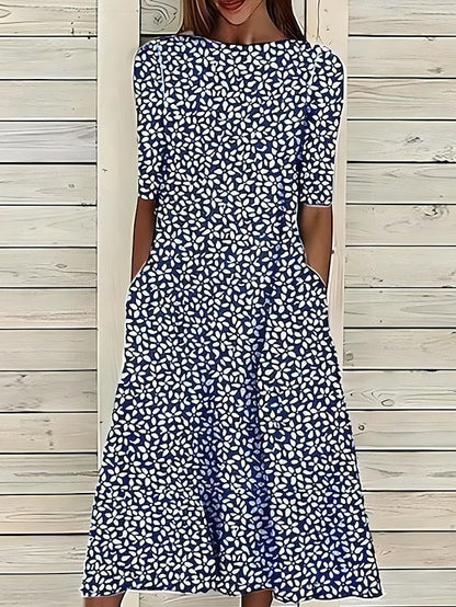Harlow | Robe midi évasée pour femmes